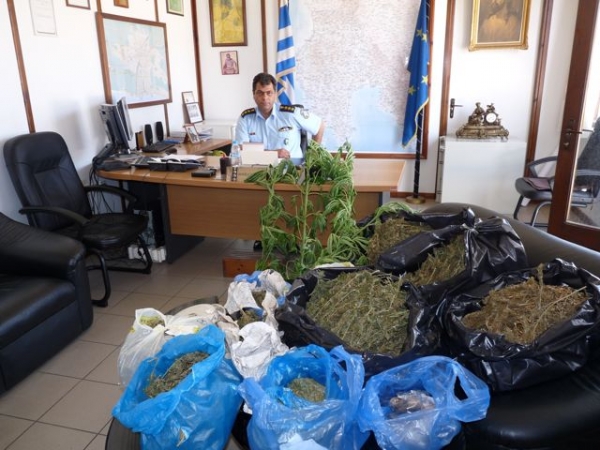 Βίντεο της συνέντευξης Τύπου για την σύλληψη του 55χρονου χασισοκαλλιεργητη