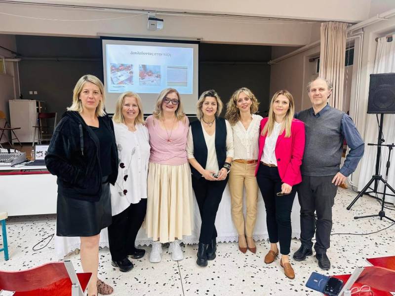 Η συγγραφέας Μαρία Παπαγιάννη στο Πειραματικό Γυμνάσιο