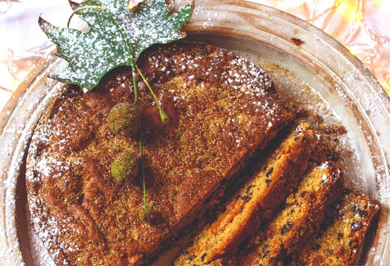 Χριστουγεννιάτικο κέικ του Στέλιου Παρλιάρου