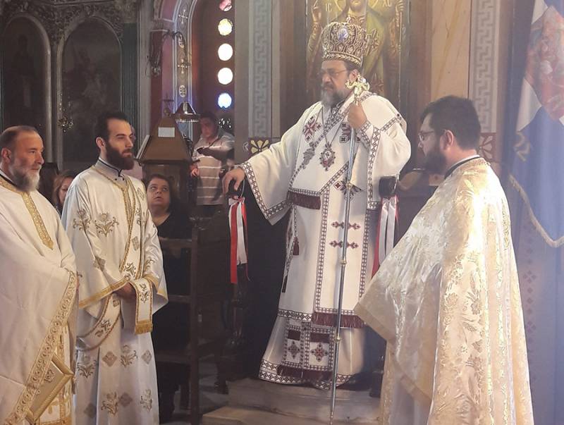 Στο Πλατύ ο μητροπολίτης Μεσσηνίας Χρυσόστομος