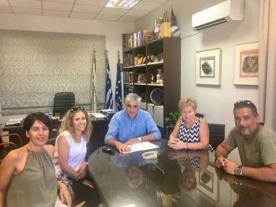 Με το Σύλλογο Βουναραίων συνατήθηκε ο Καφαντάρης