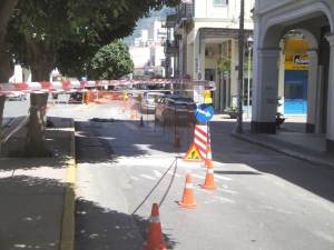 Σύνδεση των πεζοδρόμων Γερμανού και Αριστομένους