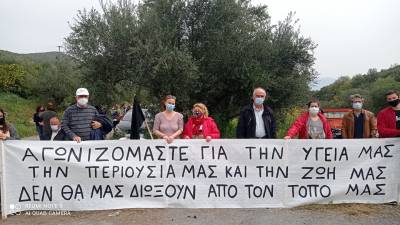 Επίσκεψη Πετράκου στην Καλλιρρόη για το σκουπιδοεργοστάσιο