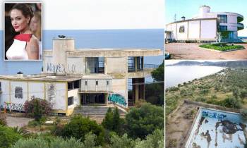 Σε πλήρη εγκατάλειψη το πολυτελές θέρετρο στην Πελοπόννησο όπου έμενε η Αντζελίνα Τζολί