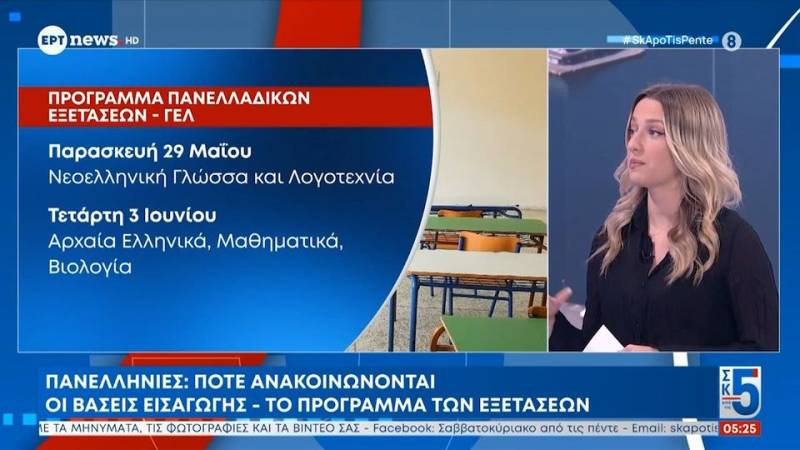 Πανελλήνιες: Πότε ανακοινώνονται οι βάσεις εισαγωγής - Το πρόγραμμα των εξετάσεων