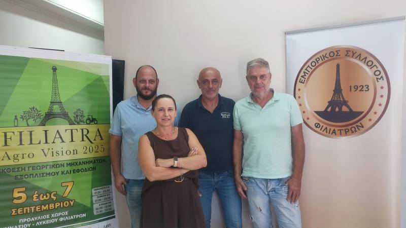 Προετοιμασίες στα Φιλιατρά για την έκθεση «Agro Vision 2025»