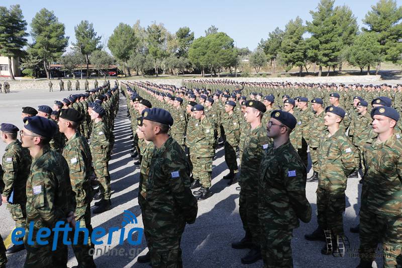 Καλαμάτα: Ορκίστηκαν 681 νεοσύλλεκτοι της 2024 Α' ΕΣΣΟ (βίντεο-φωτογραφίες)