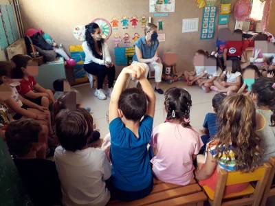 Γνωριμία των παιδιών με την Δημόσια Κεντρική Βιβλιοθήκη