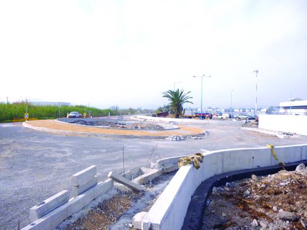 Υπερυψωμένος ο κόμβος στο αεροδρόμιο Καλαμάτας