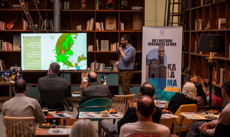 Παρουσίαση του τουριστικού προφίλ της Καλαμάτας στη Γαλλία - Η «Διπλωματία των Πόλεων» ταξίδεψε στο Παρίσι