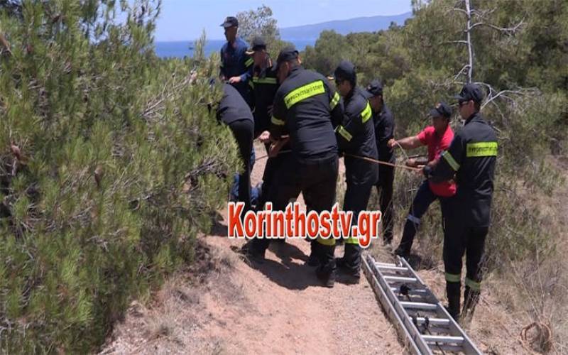 Κόρινθος: Παραλίγο πτώση στον Ισθμό για 60χρονη Γαλλίδα (Βίντεο)