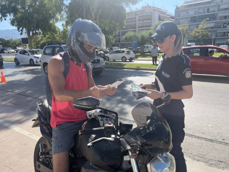 23 παραβάσεις για κράνος σε μια εβδομάδα στη Μεσσηνία