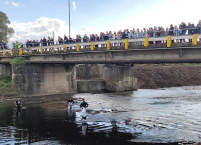 Μεσσήνη: Αγιασμός των Υδάτων μετά από 2 χρόνια ξανά στον ποταμό Πάμισο (φωτογραφίες)