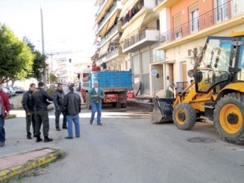 Κυκλοφοριακή αναστάτωση λόγω των έργων της ΔΕΗ