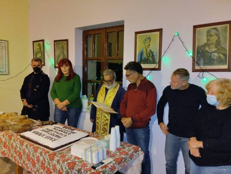 Η πίτα του Πολιτιστικού Συλλόγου Παπουλαίων