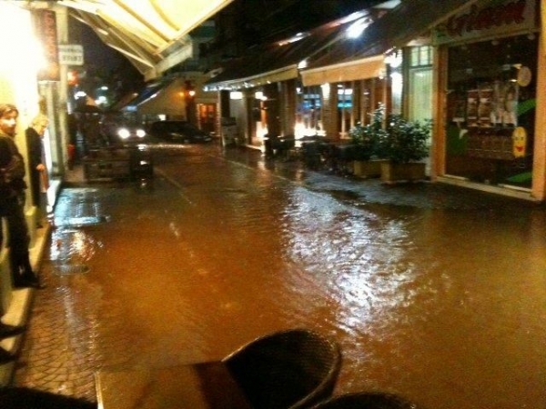 Πλημμύρισε η Τρίπολη