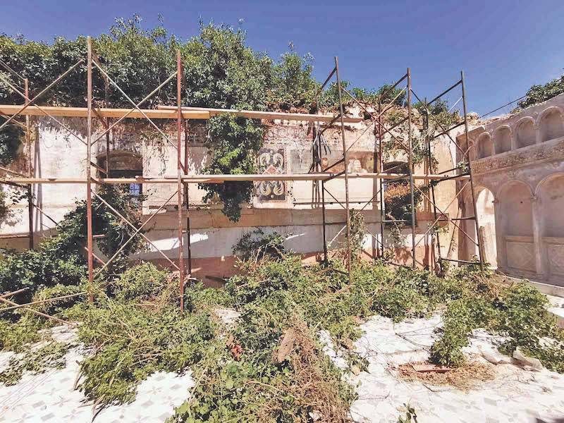 Ξεκίνησε η ανάπλαση στον Ιερό Ναό Αγ. Σωτήρος Χριστιάνων