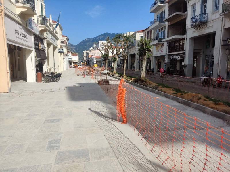 Καλαμάτα: Παραδίδονται στους πεζούς 23ης Μαρτίου και Αριστοδήμου