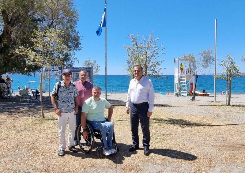 5 Γαλάζιες Σημαίες στις παραλίες του Δήμου Καλαμάτας (βίντεο)