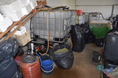 Μεσσηνία: 57 κιλά χασίς σε διάφορες μορφές σε θερμοκήπιο - Συνελήφθη 46χρονος