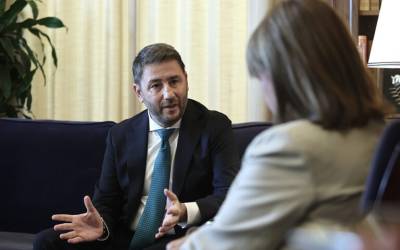 Στο Προεδρικό Μέγαρο ο Ν. Ανδρουλάκης για την τρίτη διερευνητική εντολή (βίντεο)