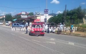 Καραμπόλα 3 αυτοκινήτων στη διαστάυρωση του Καλού Νερού