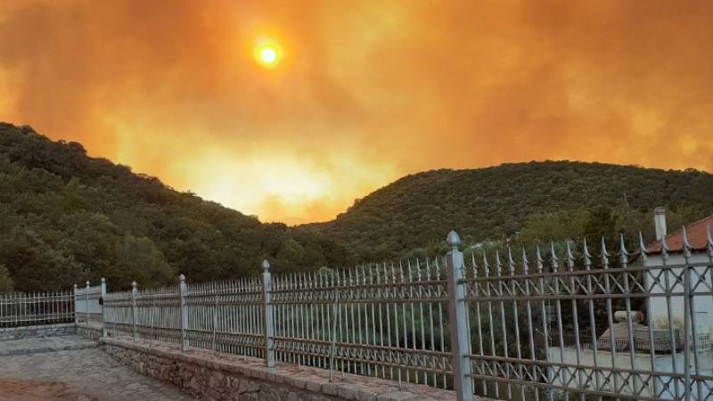 Πυρκαγιά στη Μάνη: Ενεργοποιήθηκε το «Copernicus»