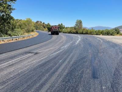 Προχωρούν οι εργασίες στην παλιά ΕΟ Καλαμάτας - Τρίπολης
