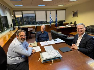 Συνάντηση Πτωχού με Ταγαρά και Μπακογιάννη