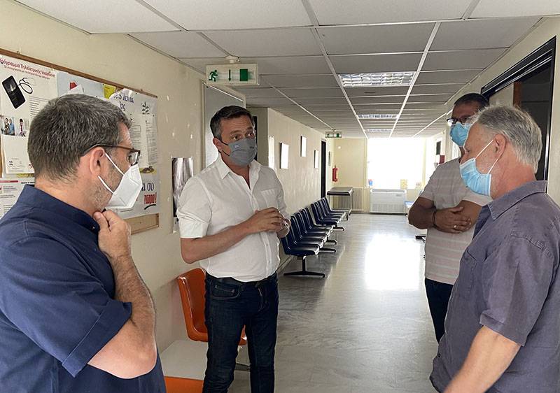 Επίσκεψη Μαντά στη Δυτική Μάνη