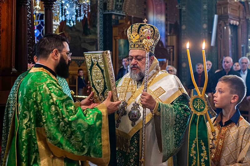 Η Κυριακή των Βαΐων στη Μητρόπολη Μεσσηνίας