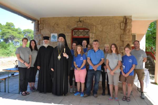 Αγιασμός στον περιβαλλοντικό σταθμό του Συλλόγου "ΑΡΧΕΛΩΝ"