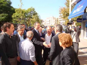 Ο Σαμαράς στη μάχη της Πελοποννήσου