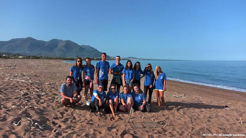 Ξεκίνησε η περίοδος ωοτοκίας της καρέτα καρέτα στον Κυπαρισσιακό