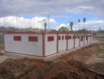 Νέα αποδυτήρια στο γήπεδο Γαργαλιάνων