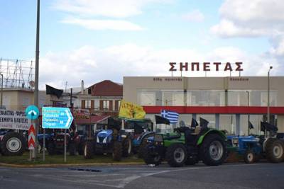 Κλειστός ο κόμβος στο Καλό Νερό