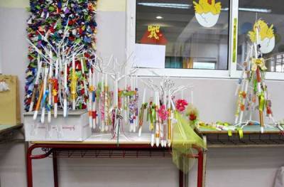 Πασχαλινό μπαζάρ από την Ομάδα Γυναικών Τριφυλίας