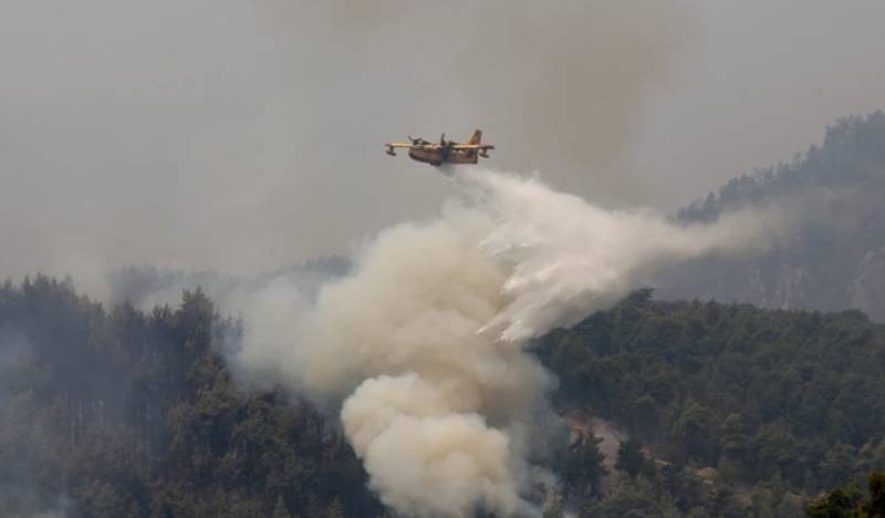 Πολύ υψηλός κίνδυνος φωτιάς για το Σάββατο σε τέσσερις περιοχές της χώρας