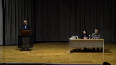 "Στη σκιά του Ταϋγέτου": Ιδιαίτερο ενδιαφέρον στην παρουσίαση της νουβέλας του Τάκη Αναστόπουλου (βίντεο)