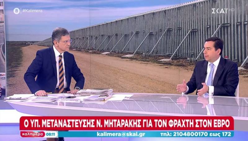 Μηταράκης: Ο φράχτης στον Έβρο επεκτείνεται και θα επεκταθεί σε όλο το μήκος του (Βίντεο)