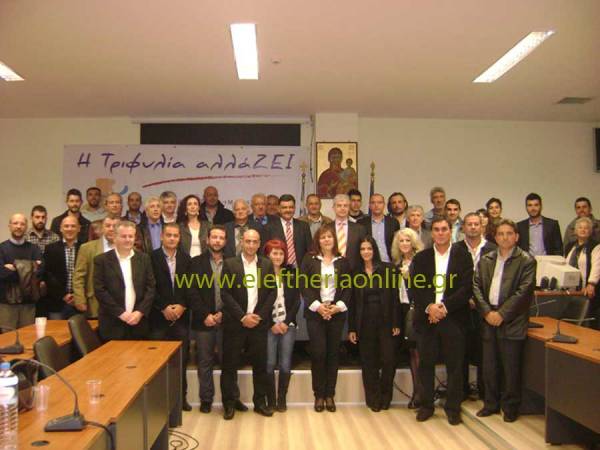Τις θέσεις του συνδυασμού του «Η Τριφυλία αλλάΖΕΙ» παρουσίασε ο υπ. δήμαρχος Ευστ. Ανδρινόπουλος