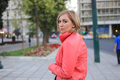 Η Ρίτα Αντωνοπούλου στην &quot;Ε&quot; λίγο πριν το live στην Καλαμάτα