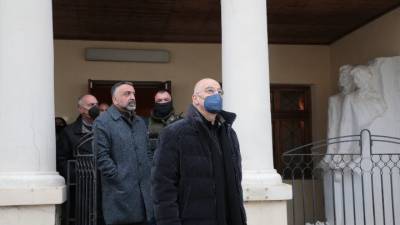 Δένδιας: Η Ελλάδα είναι παρούσα στην Οδησσό-Από σήμερα λειτουργεί ξανά το ελληνικό προξενείο