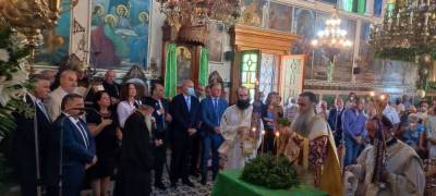 Με λαμπρότητα εορτάστηκε η Υψωση του Τιμίου Σταυρού στην Κυπαρισσία