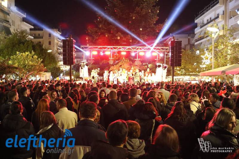 Η υποδοχή του νέου έτους στην Καλαμάτα