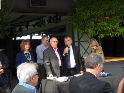 Εκοψε πίτα “Ο Πάμισος”