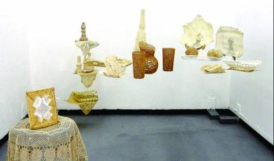 Εργα της Ελένης Σουμή στην έκθεση "Πέρα από τη φύση"