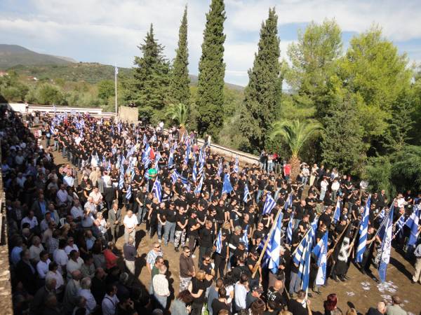 Για το μνημόσυνο στην Πηγάδα του Μελιγαλά: Μεγάλη κινητοποίηση από την Χρυσή Αυγή