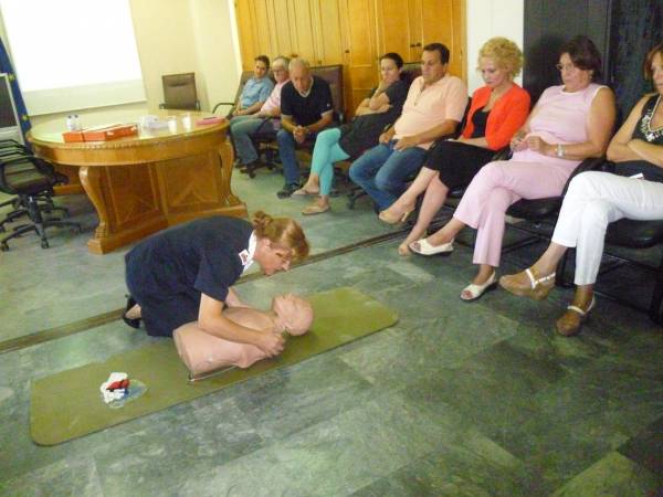 Μαθήματα πρώτων βοηθειών στην Περιφερειακή Ενότητα Μεσσηνίας