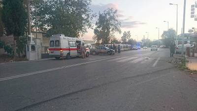 Σύγκρουση τριών οχημάτων στη Μεσσήνη